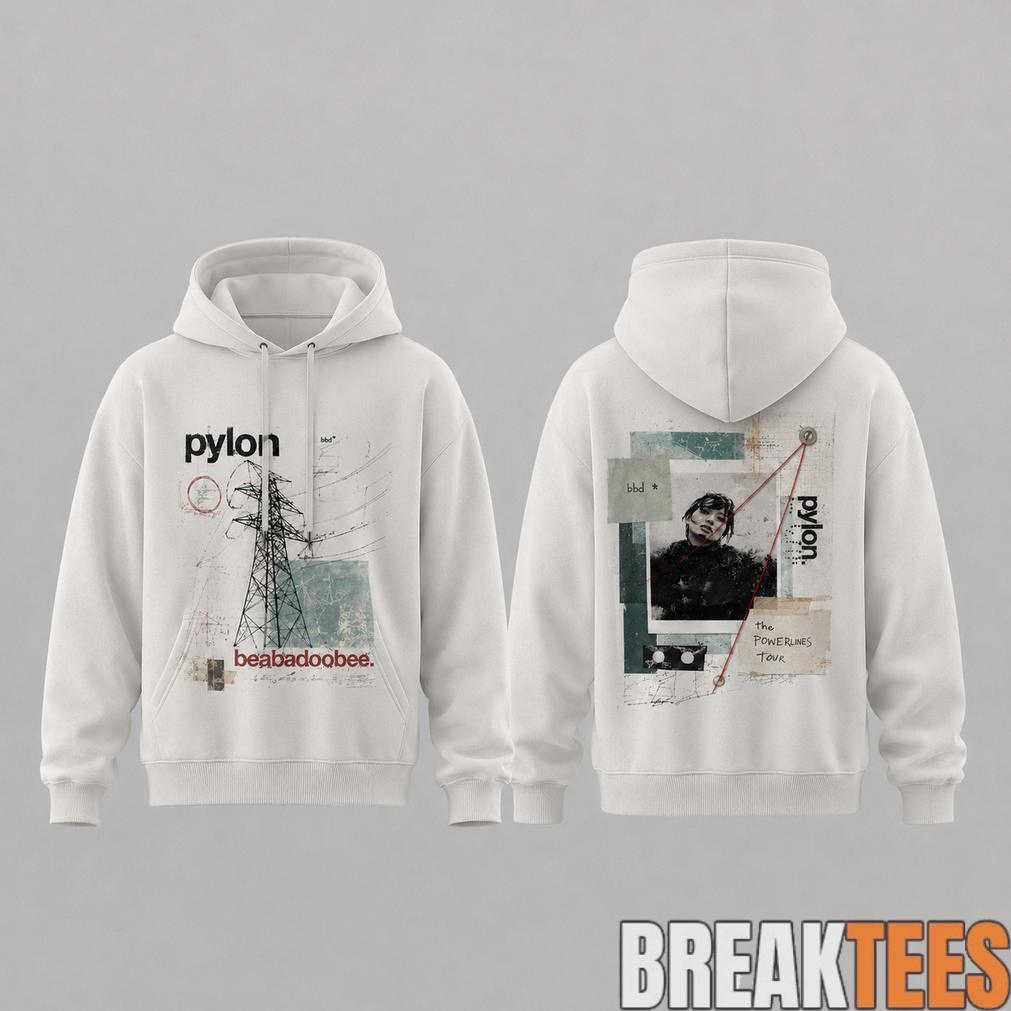 Beabadoobee – The Powerlines Tour Powerline Collage Hoodie