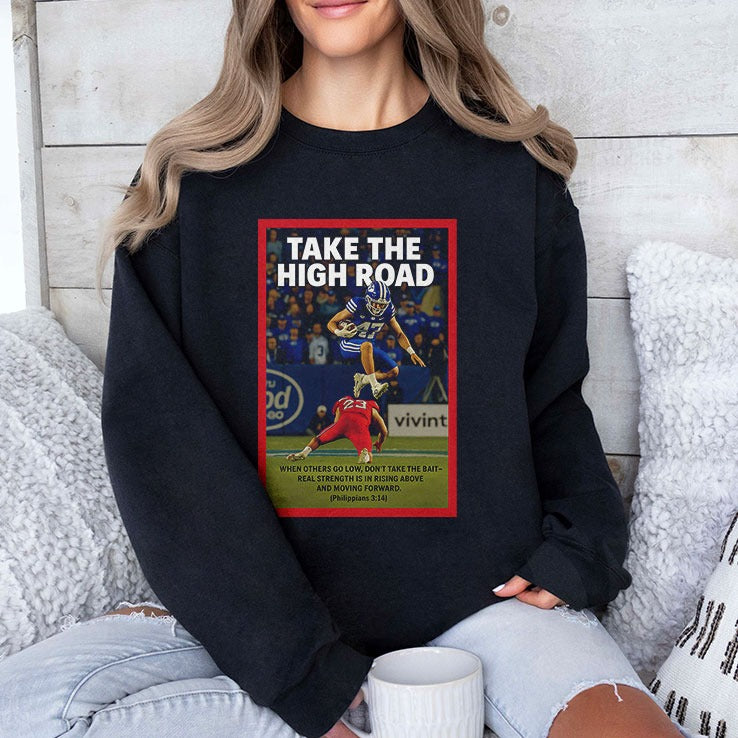Bear Bachmeier Take The High Road When Others Go Low T Shirt