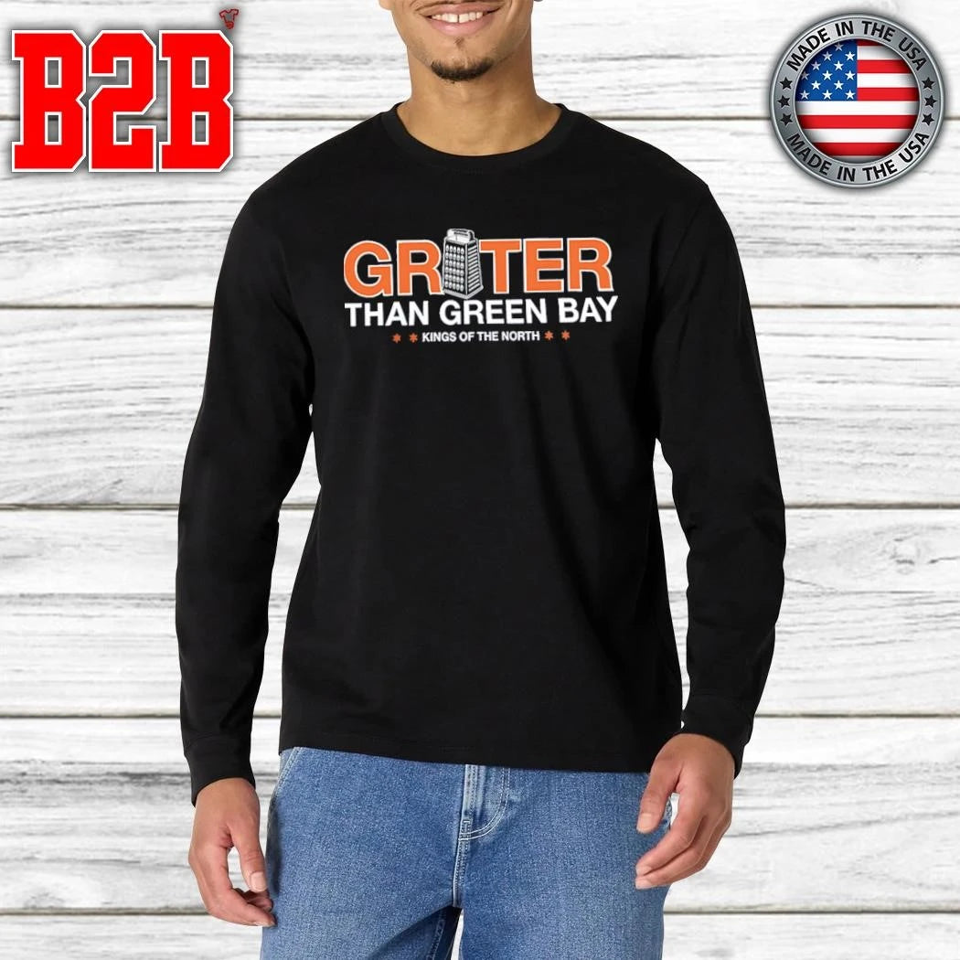 Bears Grater Than Green Bay Kings Of The North Shirt