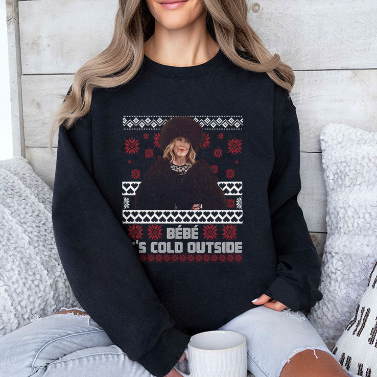 Bebe It’s Cold Outside Christmas T Shirt