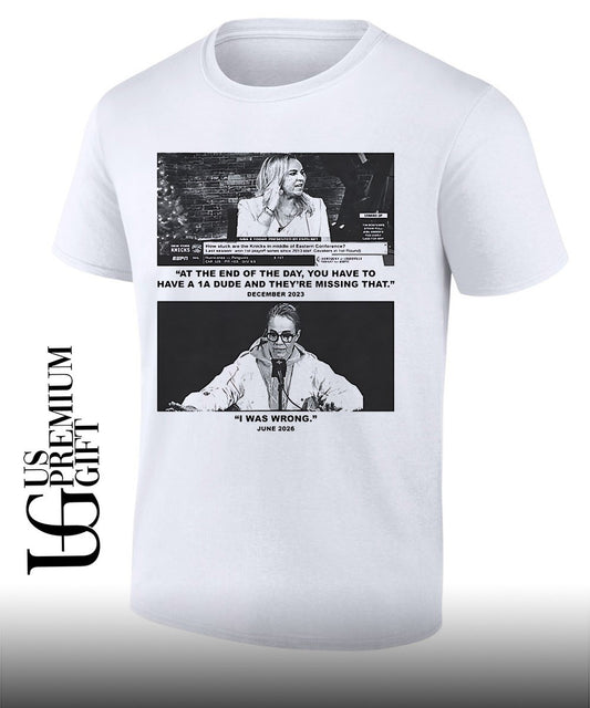Becky Hammon I Was Wrong June 2026 shirt