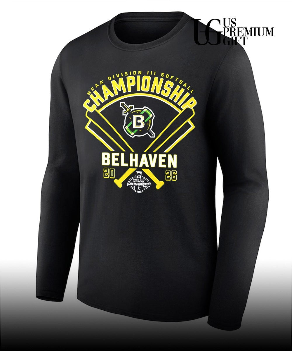 Belhaven Blazers NCAA Division III Softball Championship 2026 shirt