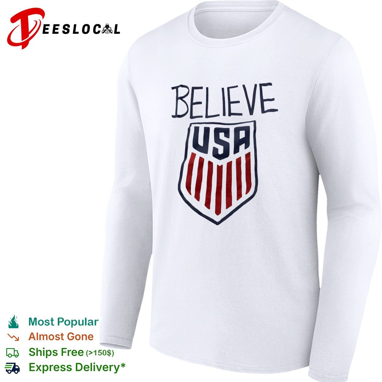 Believe USA Ted Lasso Sport logo shirt