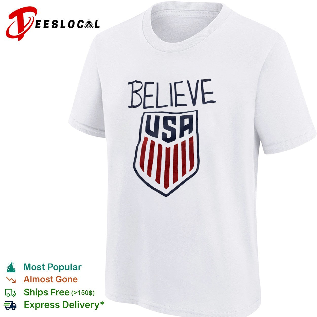 Believe USA Ted Lasso Sport logo shirt
