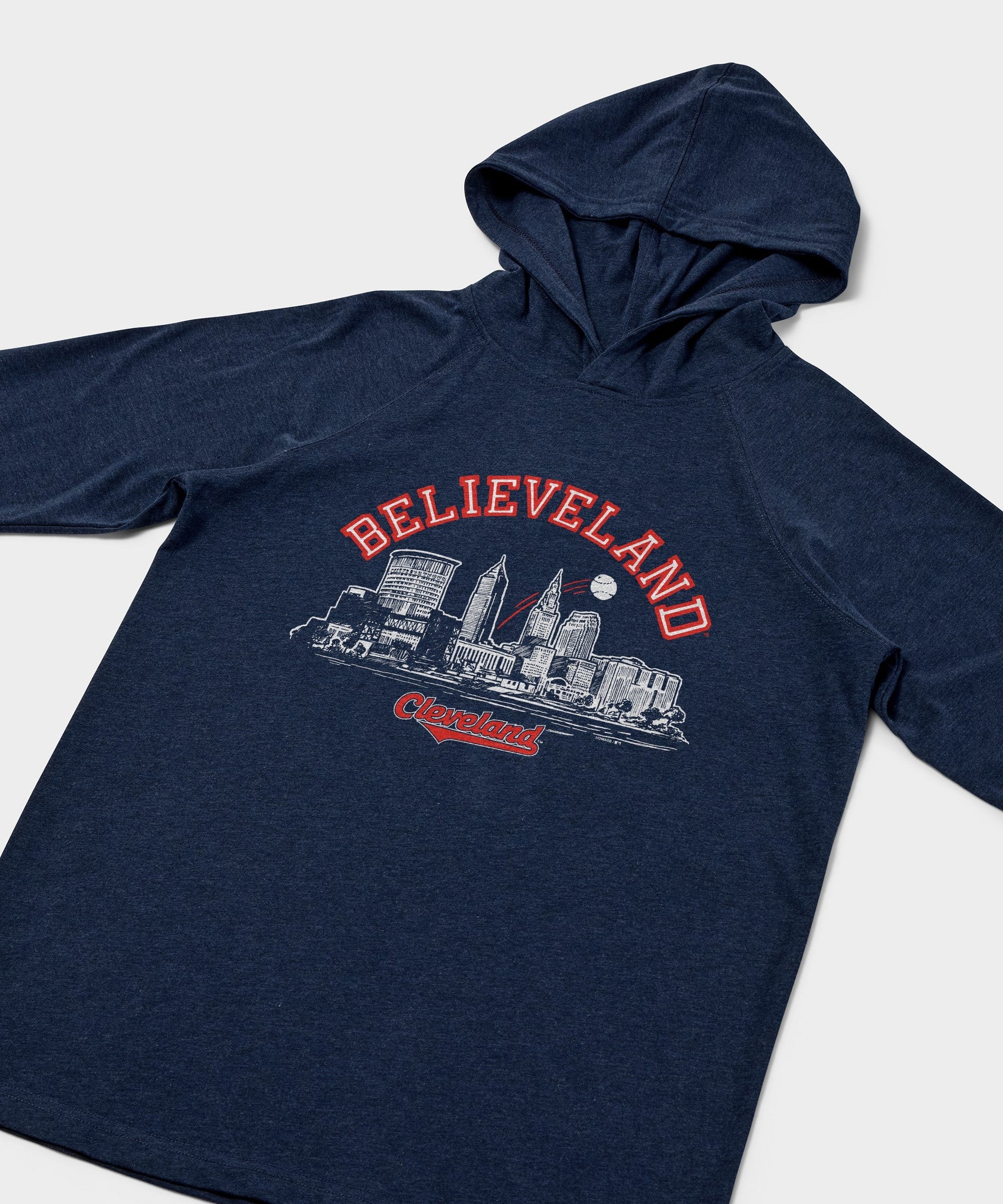 Believeland Cleveland Baseball Lightweight Hoodie
