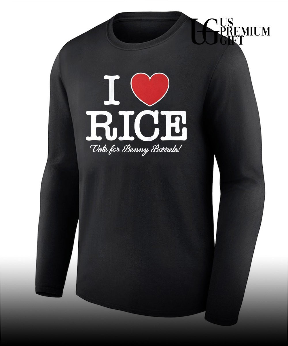 Ben Rice I love Rice vote for Benny Barrels New York Yankees MLB shirt