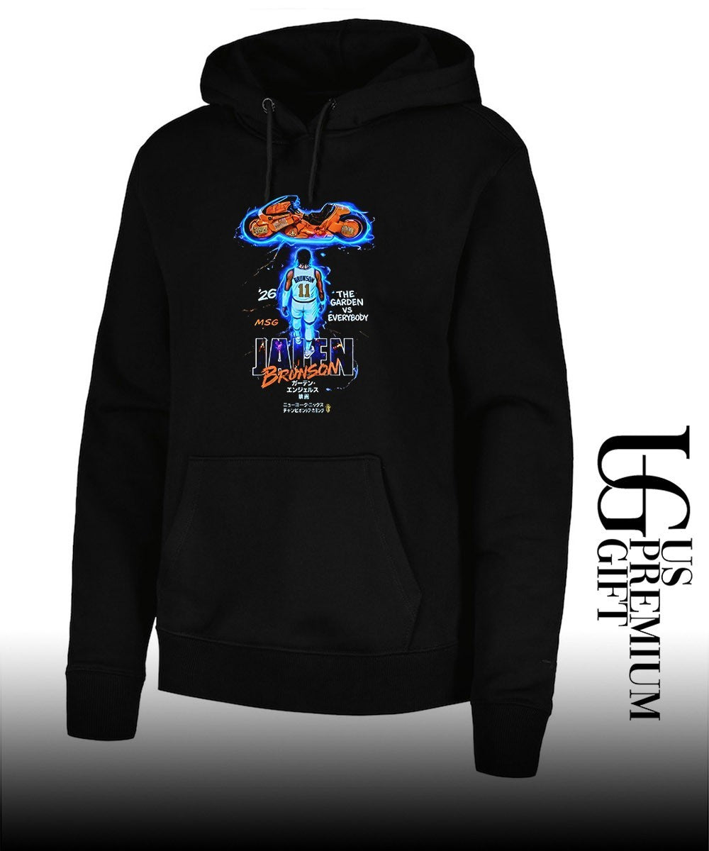 Ben Stiller Knicks Game 5 Jalen Brunson Motorcycle T-shirt