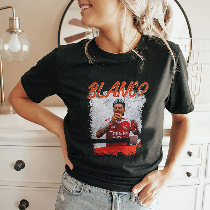 Ben White Parade Arsenals Premier League Champions Burger T Shirt