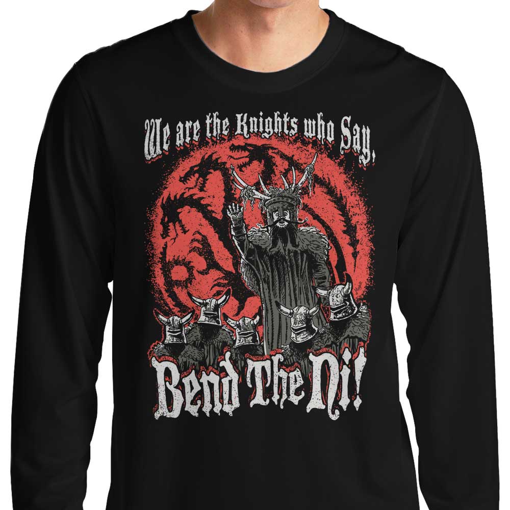 Bend the Ni - Long Sleeve T-Shirt