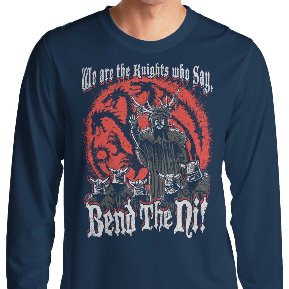 Bend the Ni - Long Sleeve T-Shirt