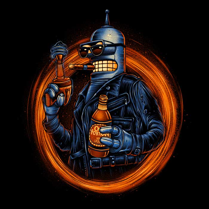 Benderminator - Long Sleeve T-Shirt