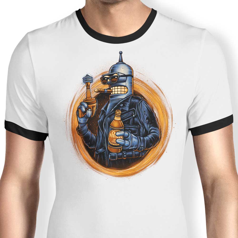 Benderminator - Ringer T-Shirt