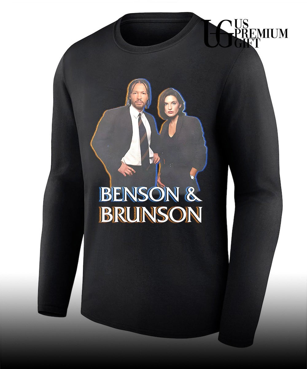 Benson & Brunson Jalen Brunson and Olivia Benson Law TV Show shirt