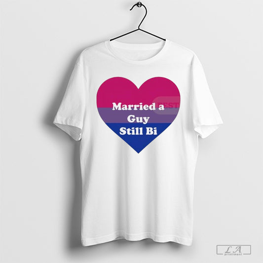 Best Heart Bi Flag Married A Guy Still Bi - clothing by TeeHivey.com