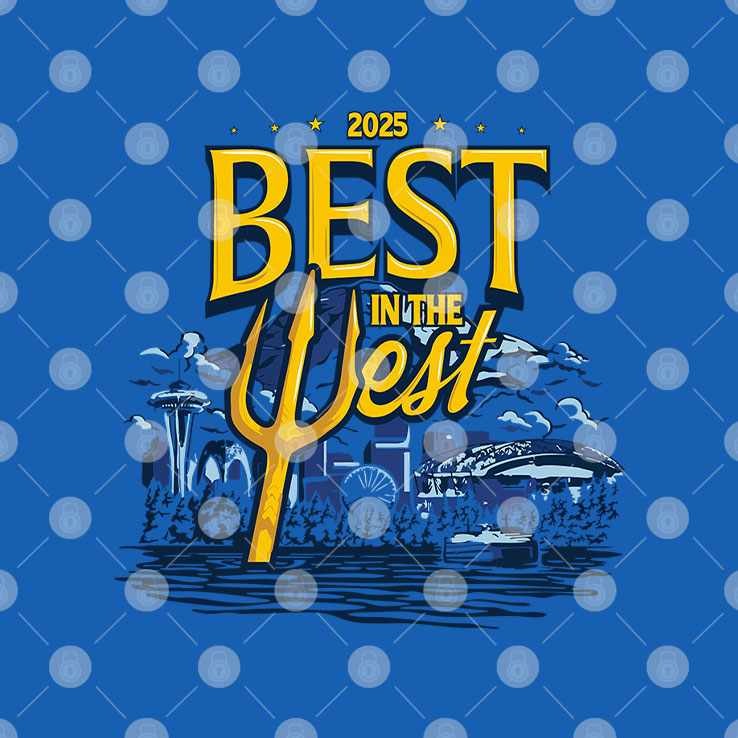 In The West 2025 Seattle Mariners T Shirt
