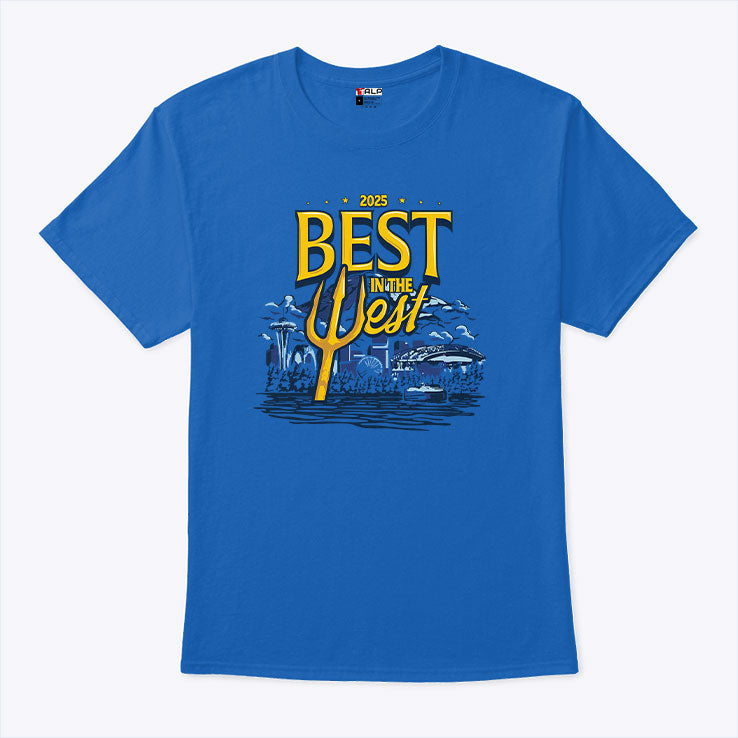 In The West 2025 Seattle Mariners T Shirt