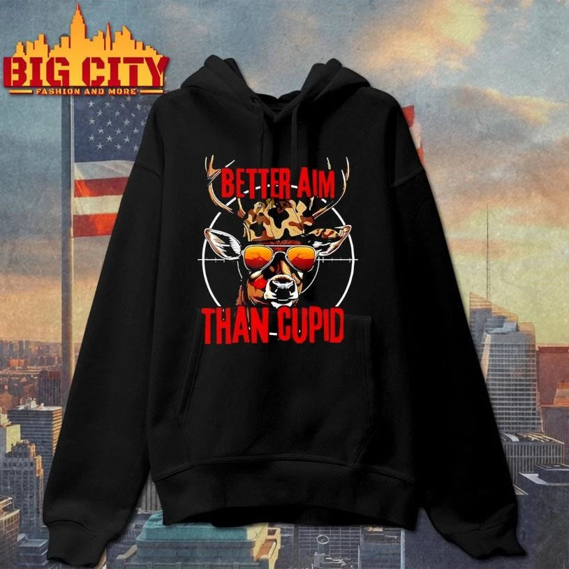 Better Aim Than Cupid Hunting Shirt