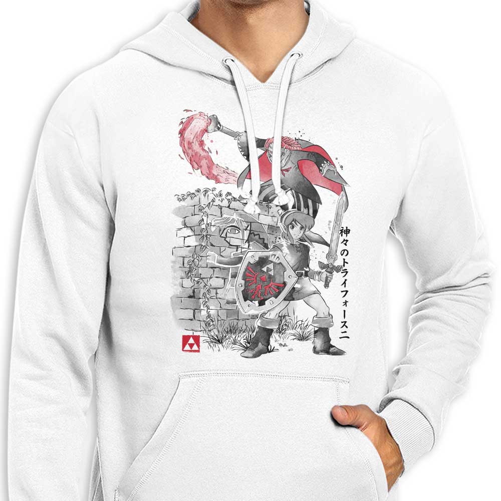 Between Worlds Sumi-e - Hoodie