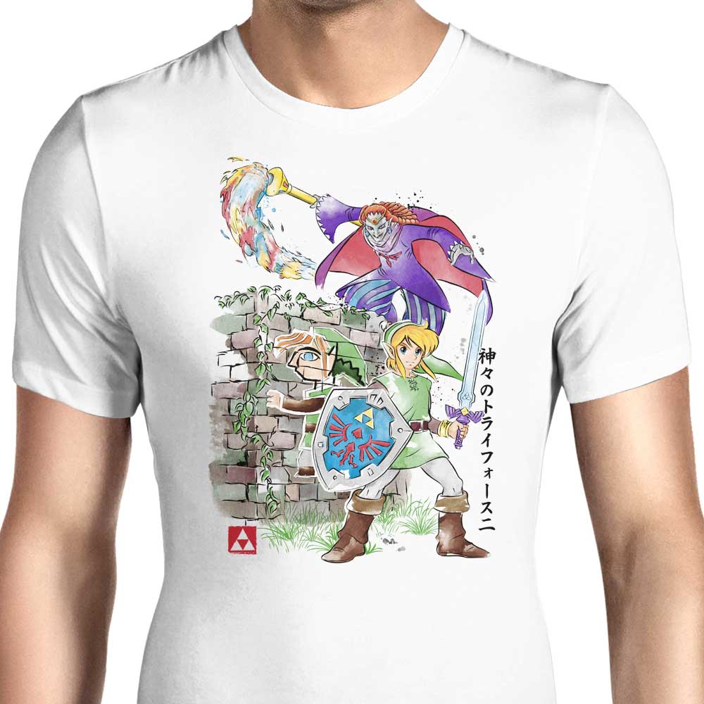 Between World's Watercolor - Men's Apparel