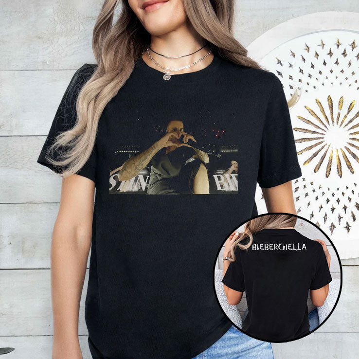 Bieberchella Justin Bieber Coachella Concert T Shirt