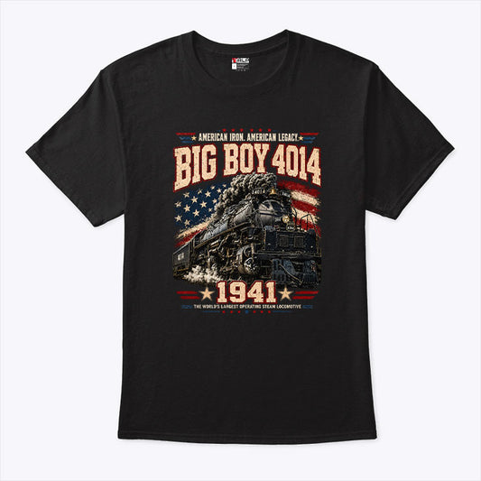 Big Boy 4014 Train USA 250th Anniversary Shirt