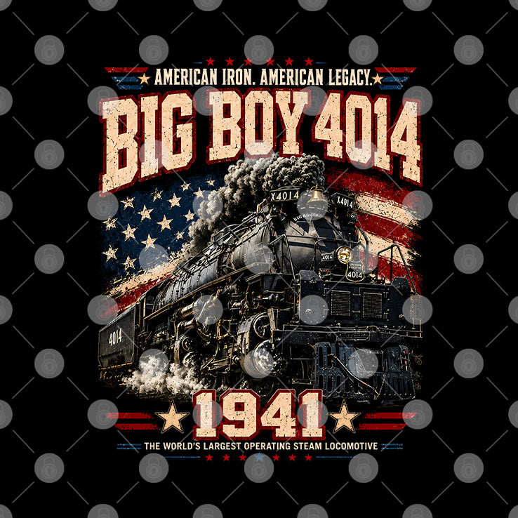 Big Boy 4014 Train USA 250th Anniversary Shirt