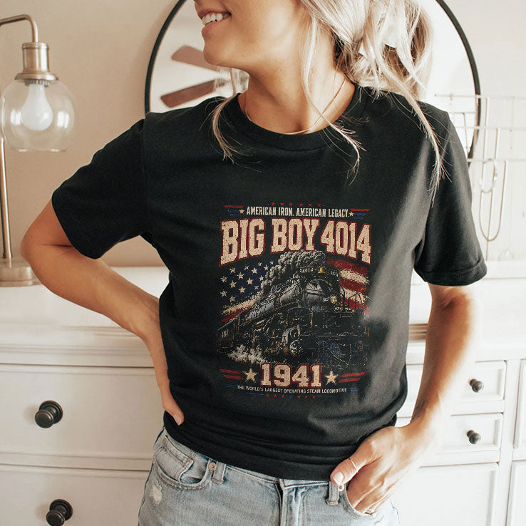 Big Boy 4014 Train USA 250th Anniversary Shirt