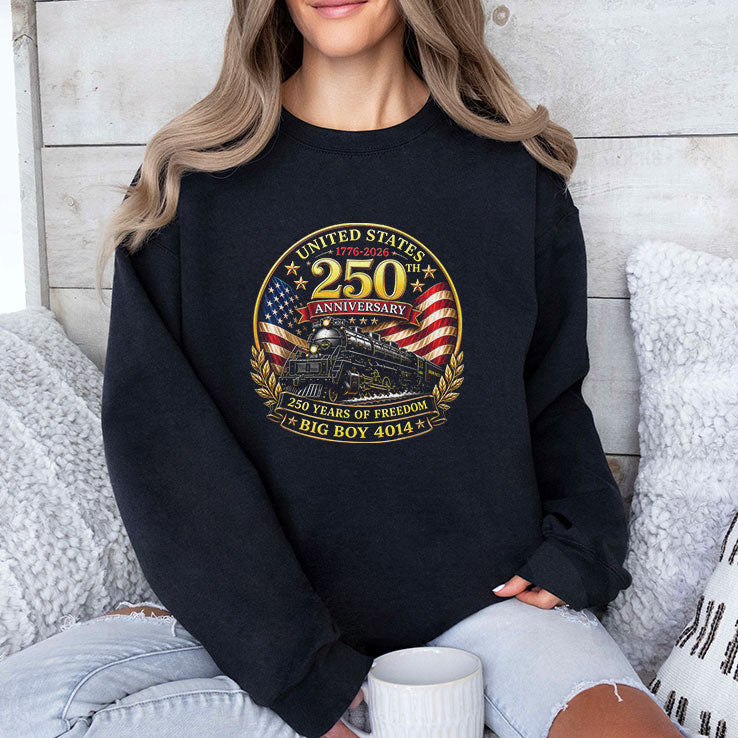Big Boy 4014 Vintage 250 Steam Locomotive Railroad Train T Shirt