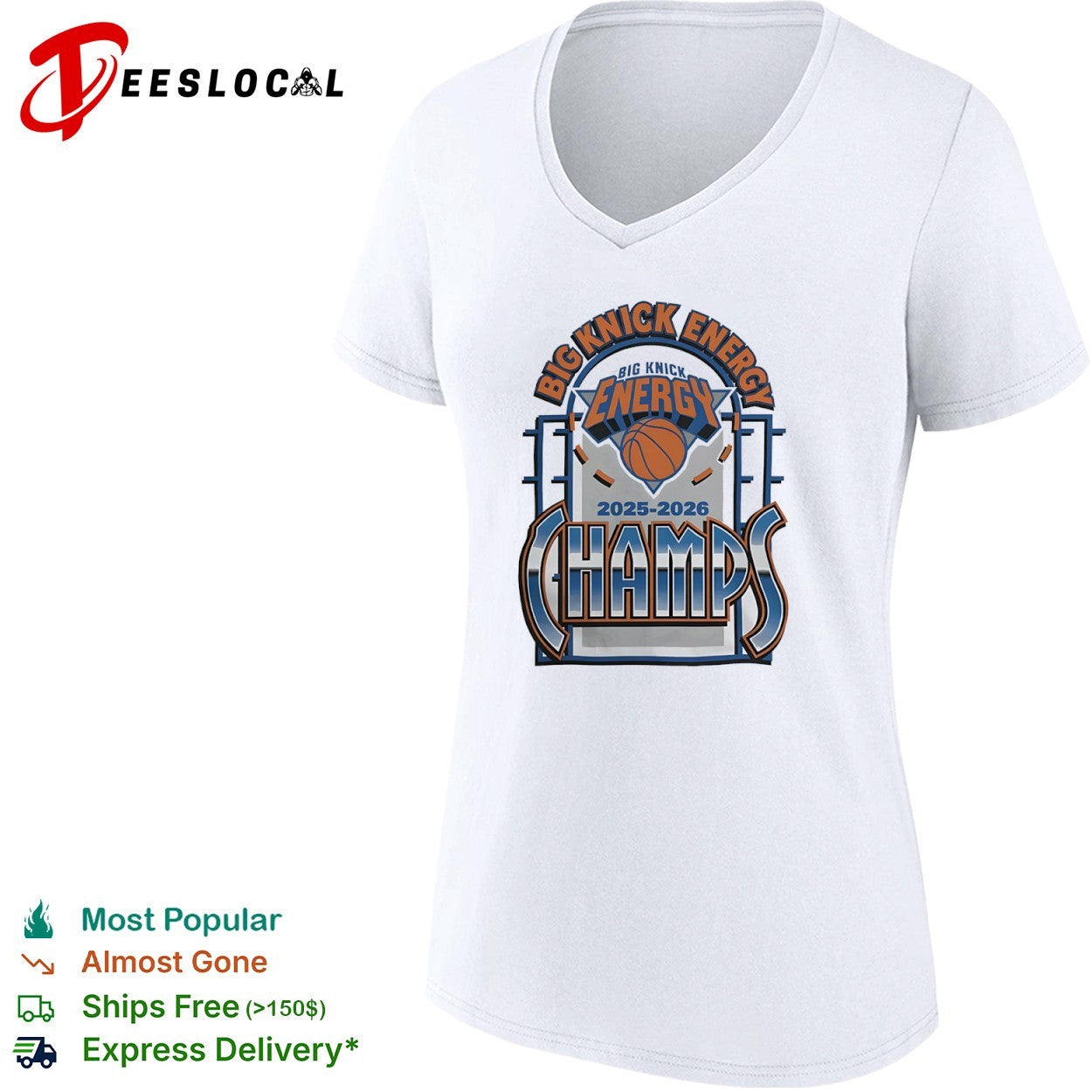 Big Knick Energy 2025 2026 Champs New York Knicks Basketball shirt