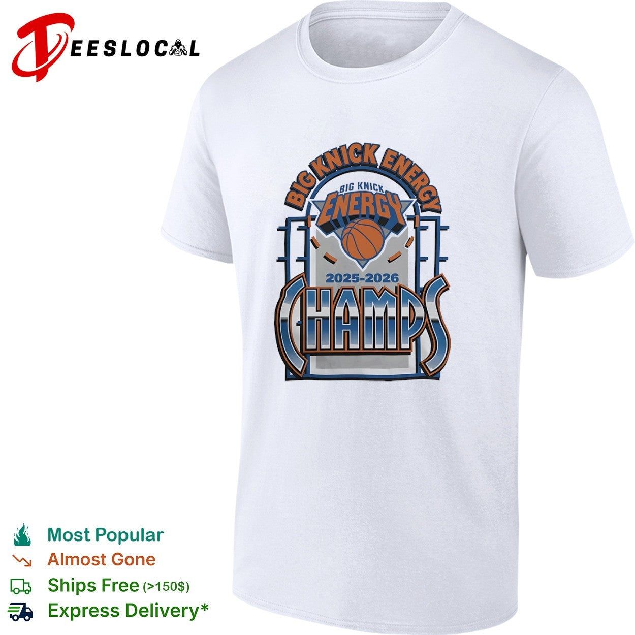 Big Knick Energy 2025 2026 Champs New York Knicks Basketball shirt