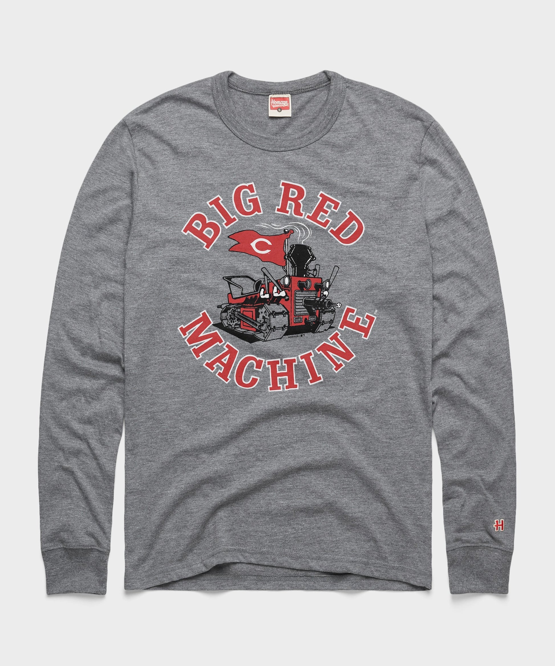 Big Red Machine Long Sleeve Tee