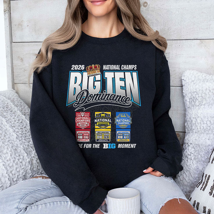 Big Ten Dominance National Champs 2026 T Shirt