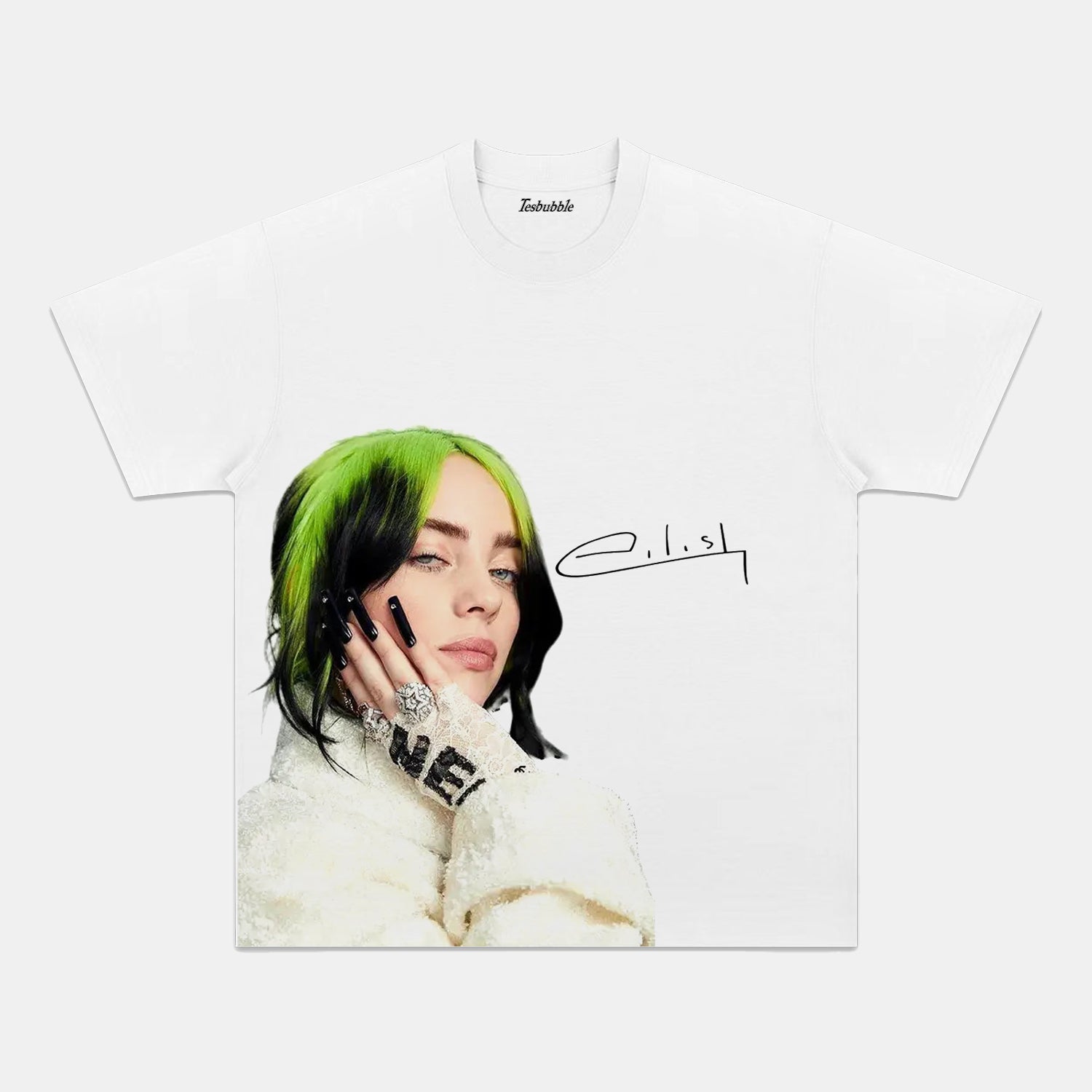 BILLIE EILISH S1 TEE - clothing by TeeHivey.com (Image 1)