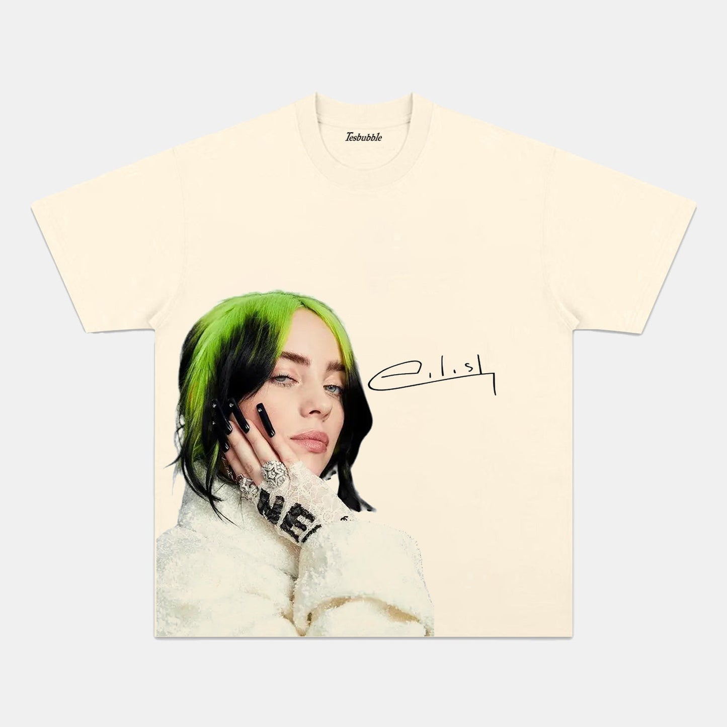 BILLIE EILISH S1 TEE - clothing by TeeHivey.com (Image 2)