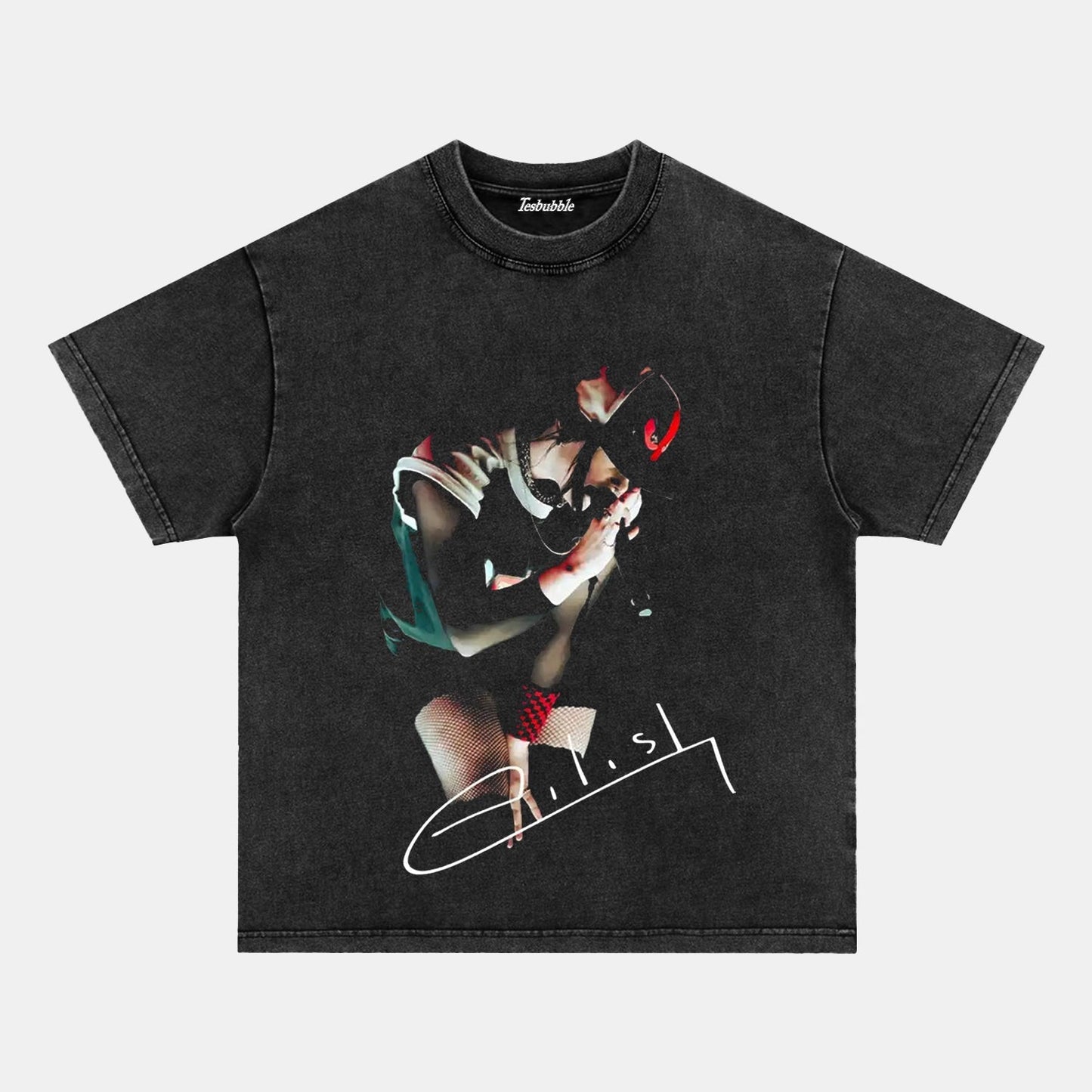 BILLIE EILISH SINGING S1 TEE Style001