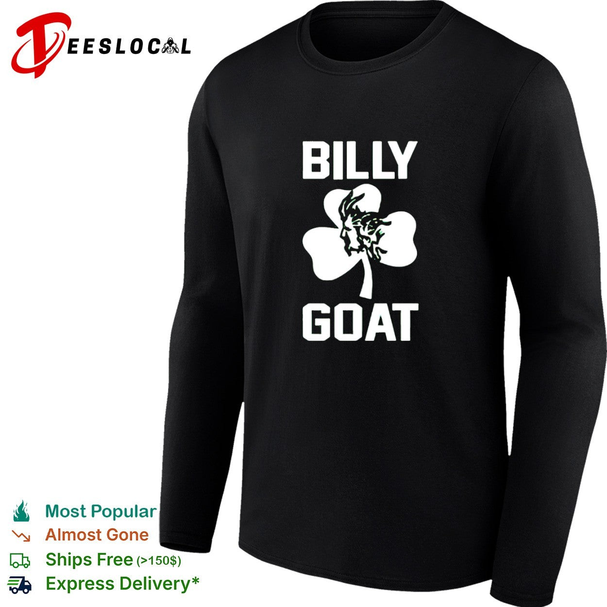 Billy Goat shamrock shirt