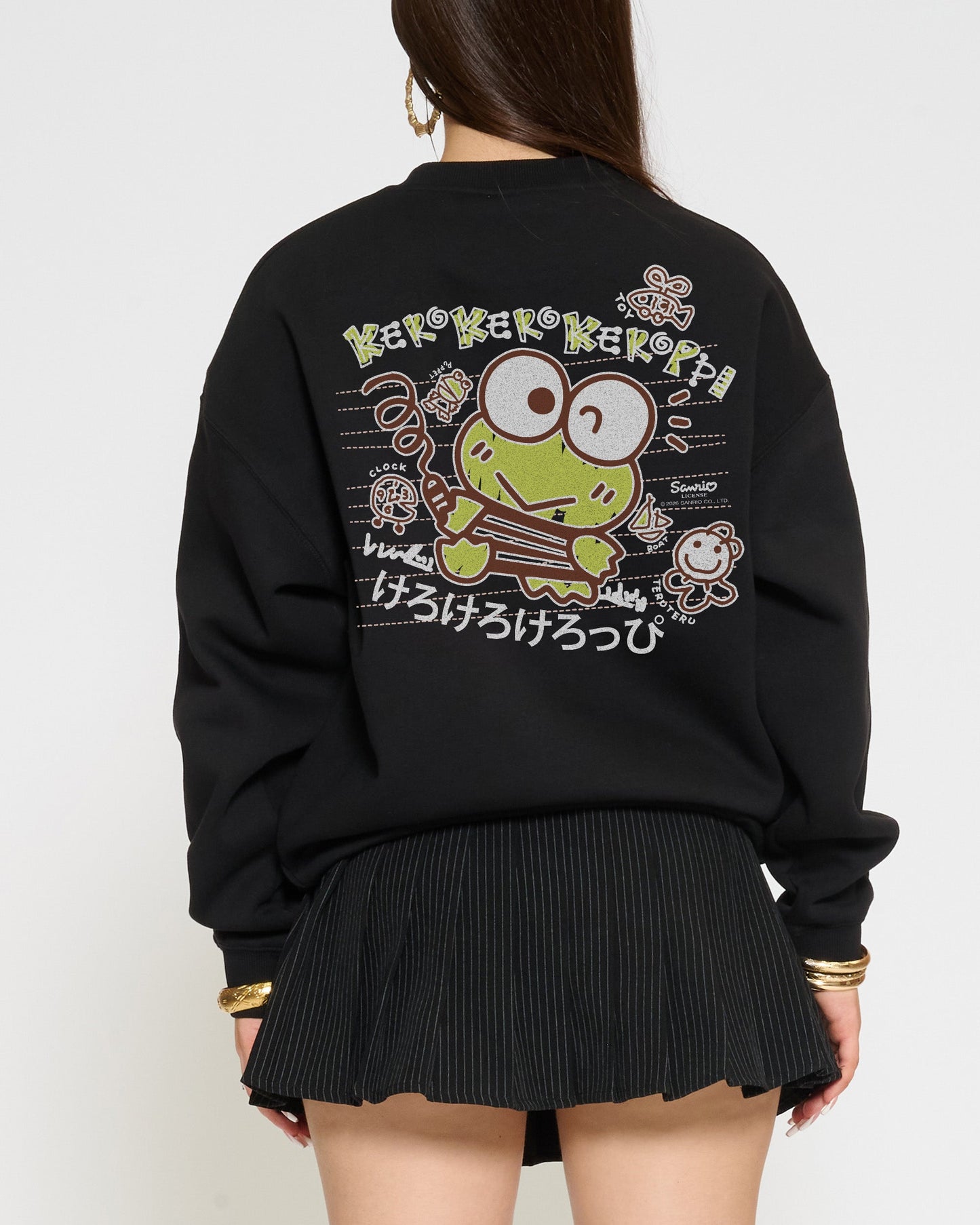 Keroppi Scribble Sweatshirt