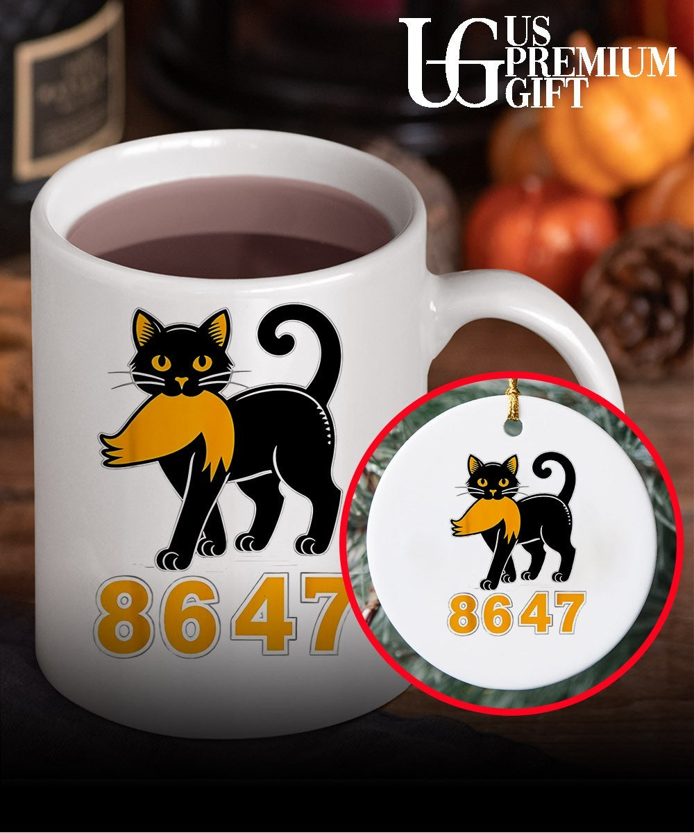 Black Cat Trump University apparel 8647 shirt