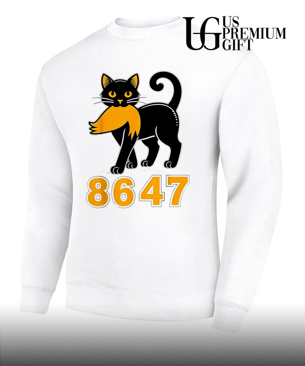 Black Cat Trump University apparel 8647 shirt
