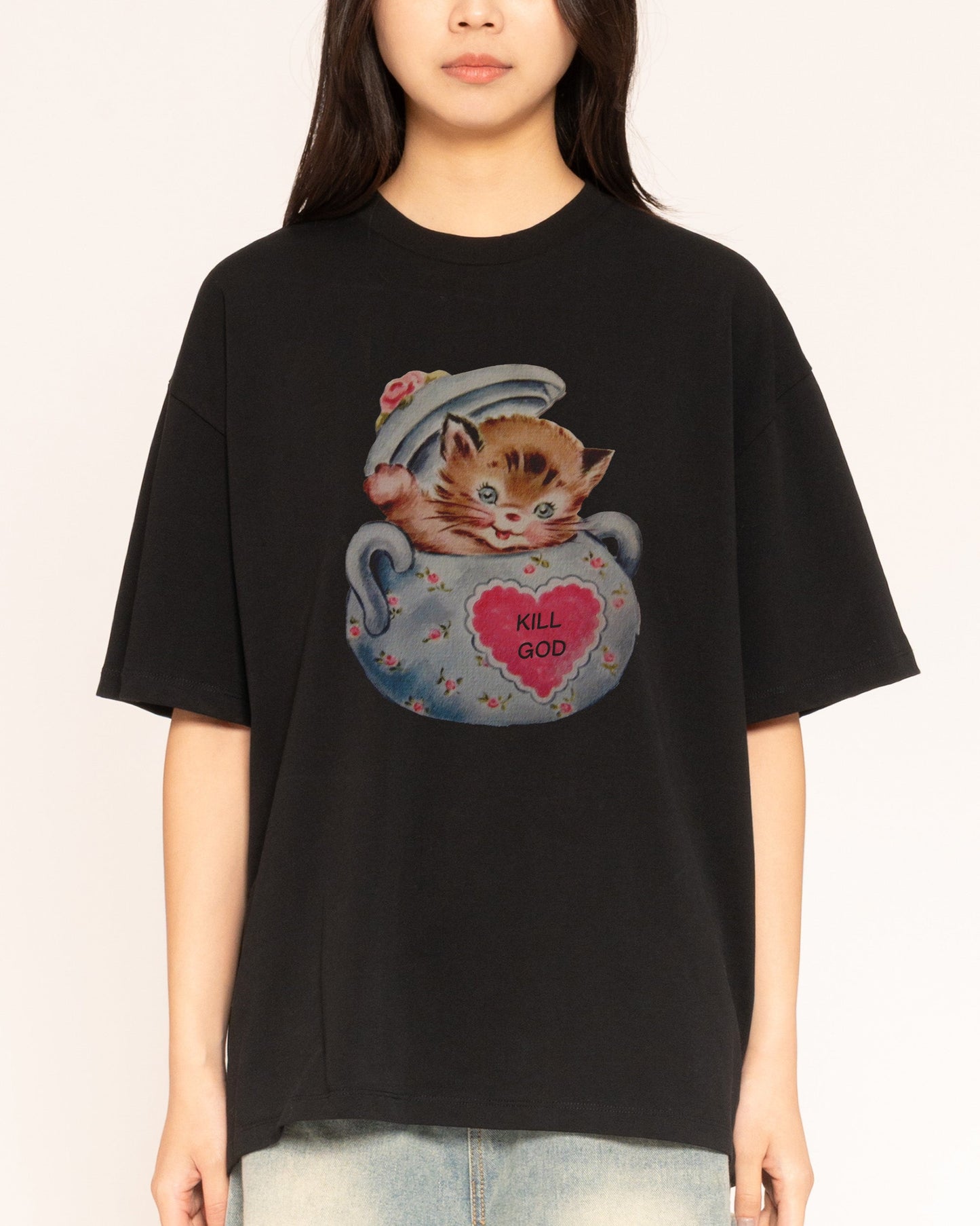 Kill God Oversized Tee