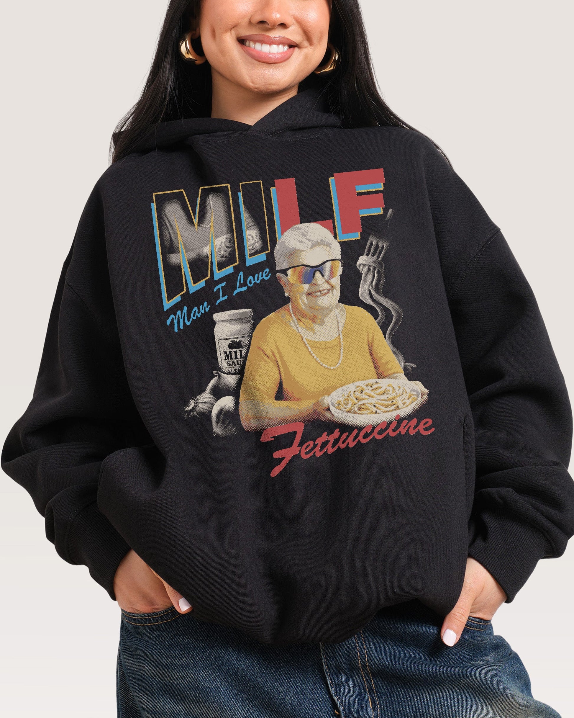 Man I Love Fettuccine Hoodie