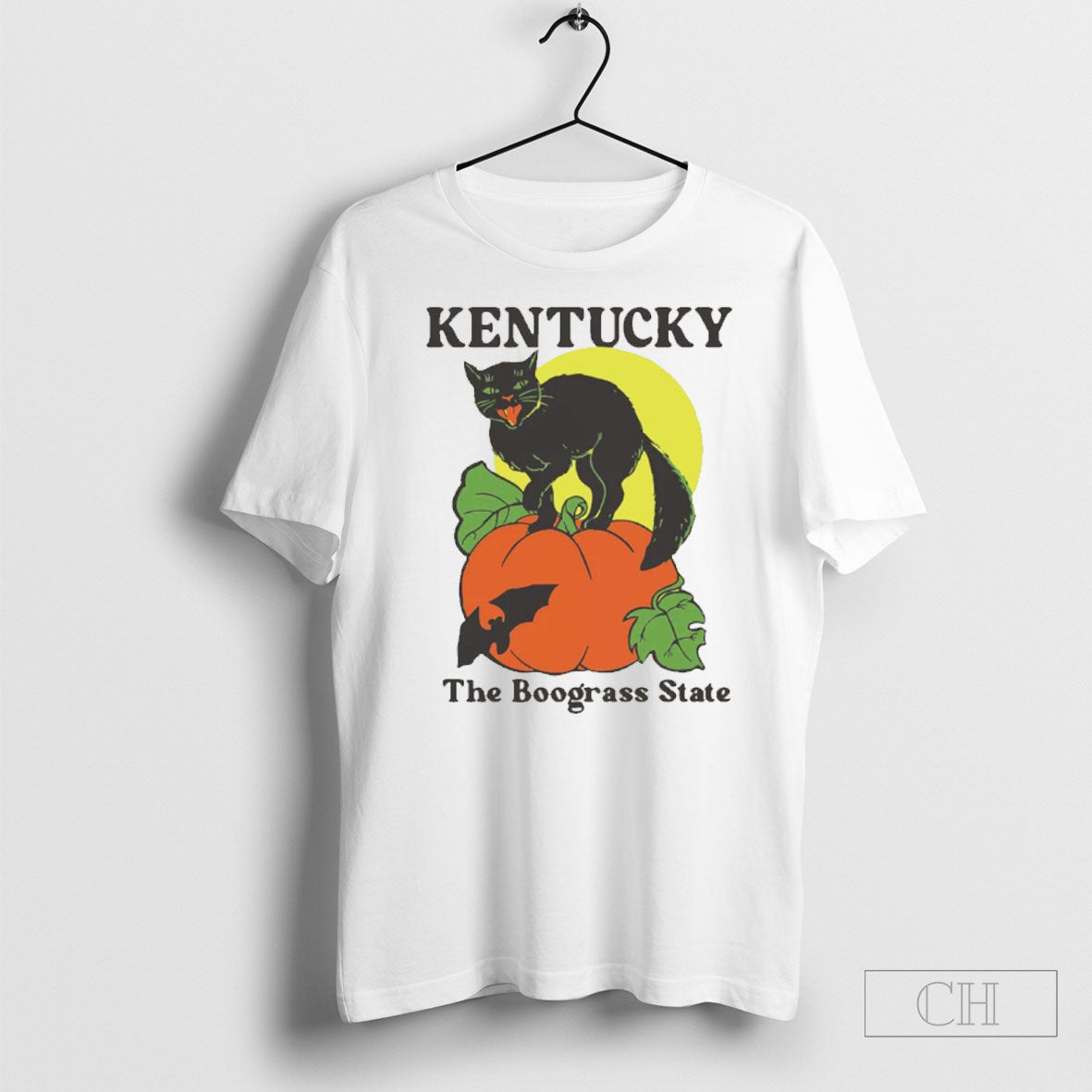 Black Cat The Boograss State Halloween Shirt