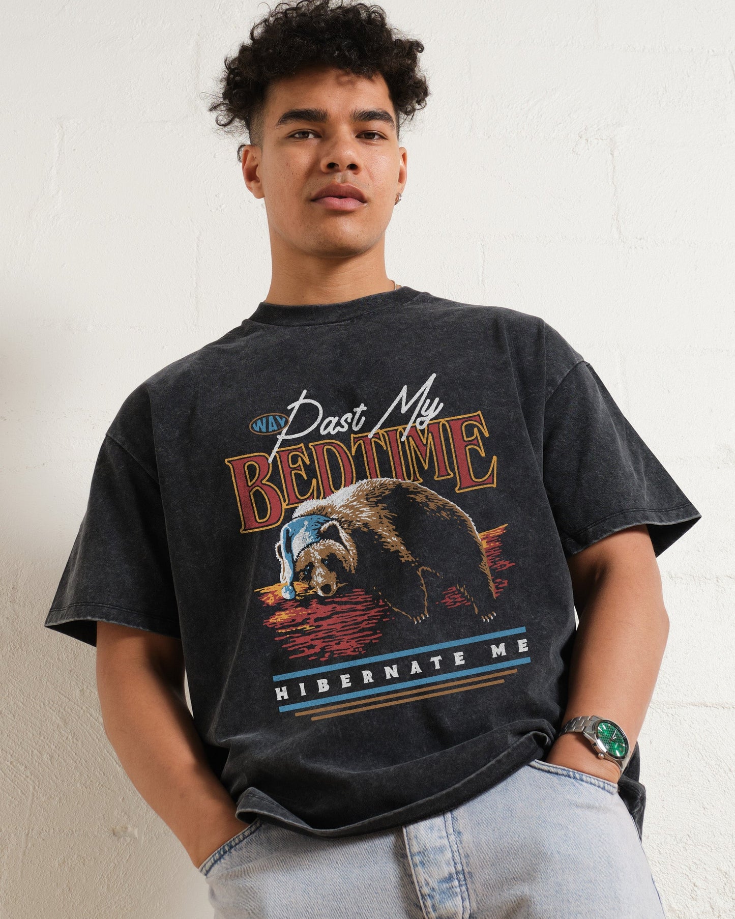 Way Past My Bedtime Oversized Tee