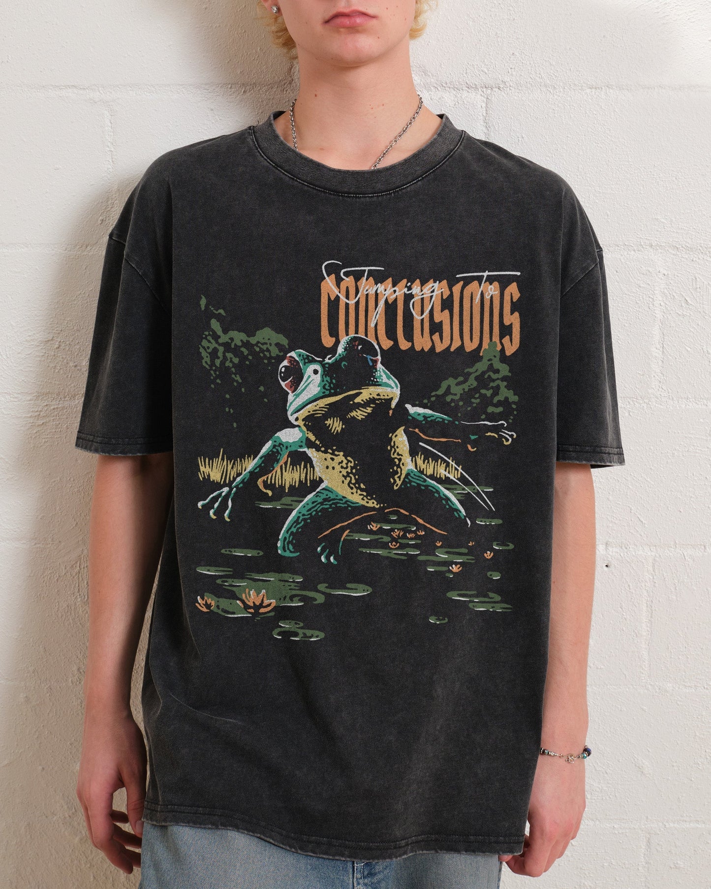 Jumping To Conclusions Oversized Tee