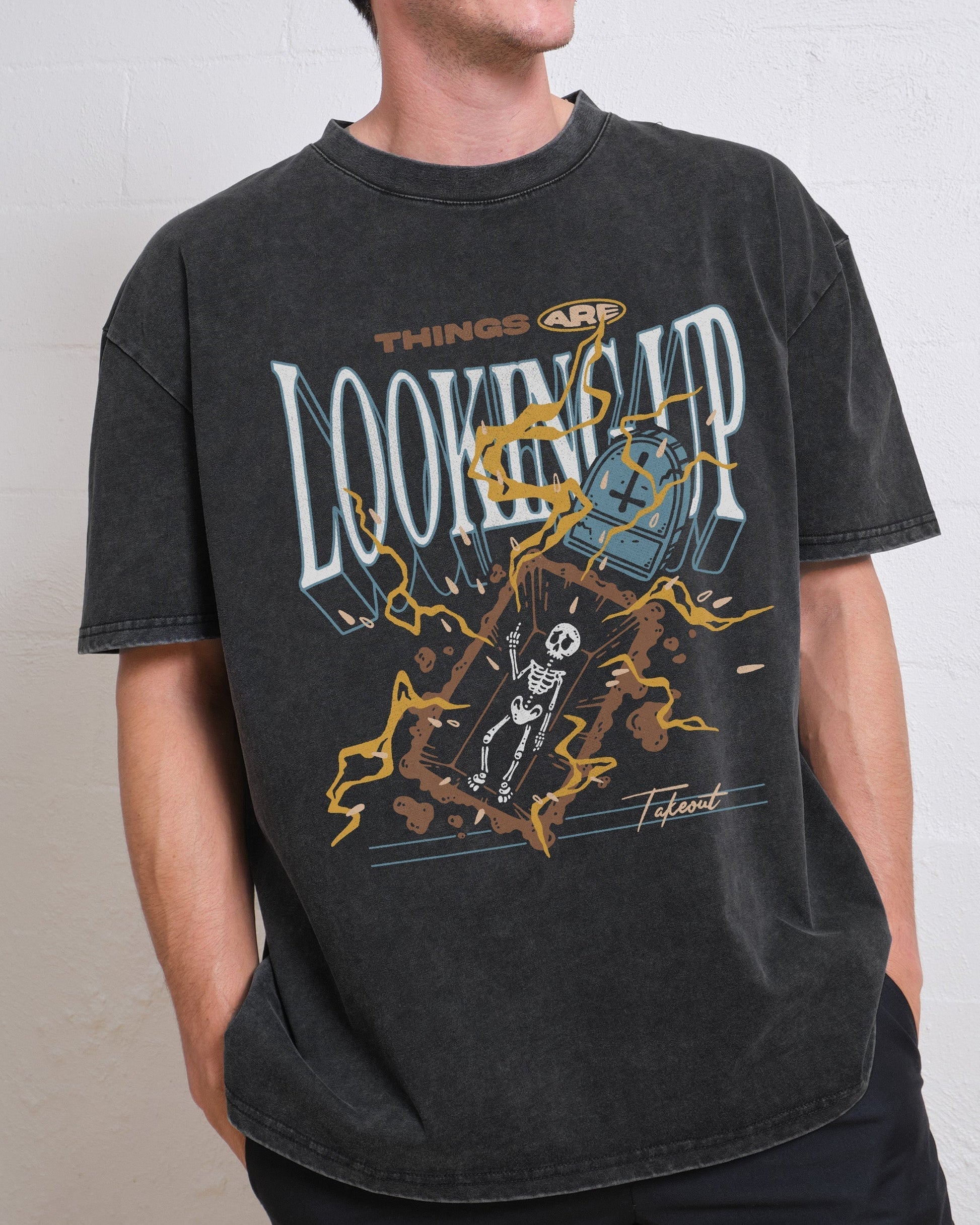 Things Are Looking Up Oversized Tee
