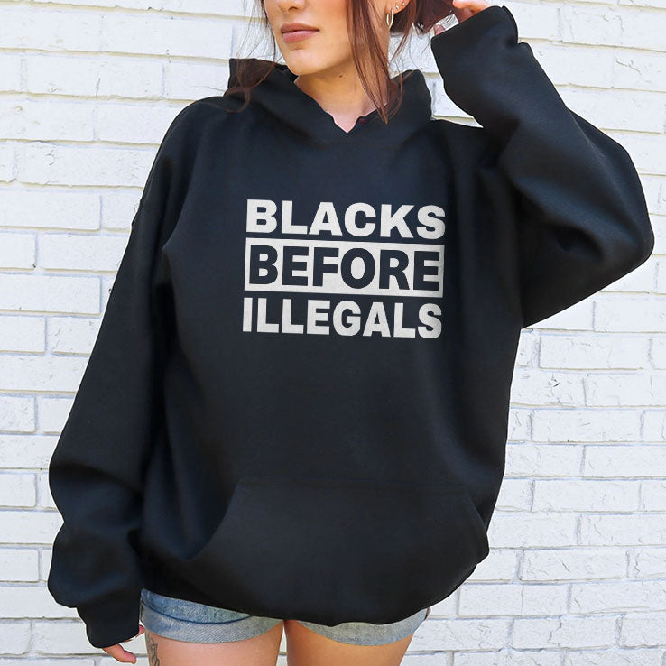 Blacks Before Illegals T Shirt