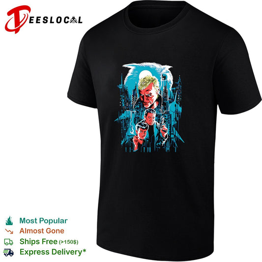 Blade Runner Roy Batty Rick Deckard Rachael Tyrell Owl Cyberpunk Sci Fi Art shirt