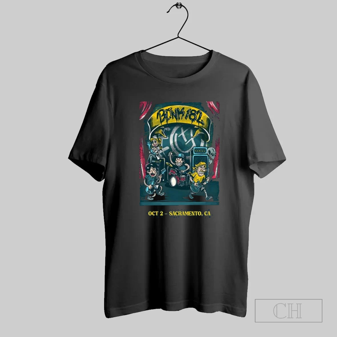 Blink 182 Aftershock Festival Sacramento Ca Event October 2 2025 - clothing by TeeHivey.com