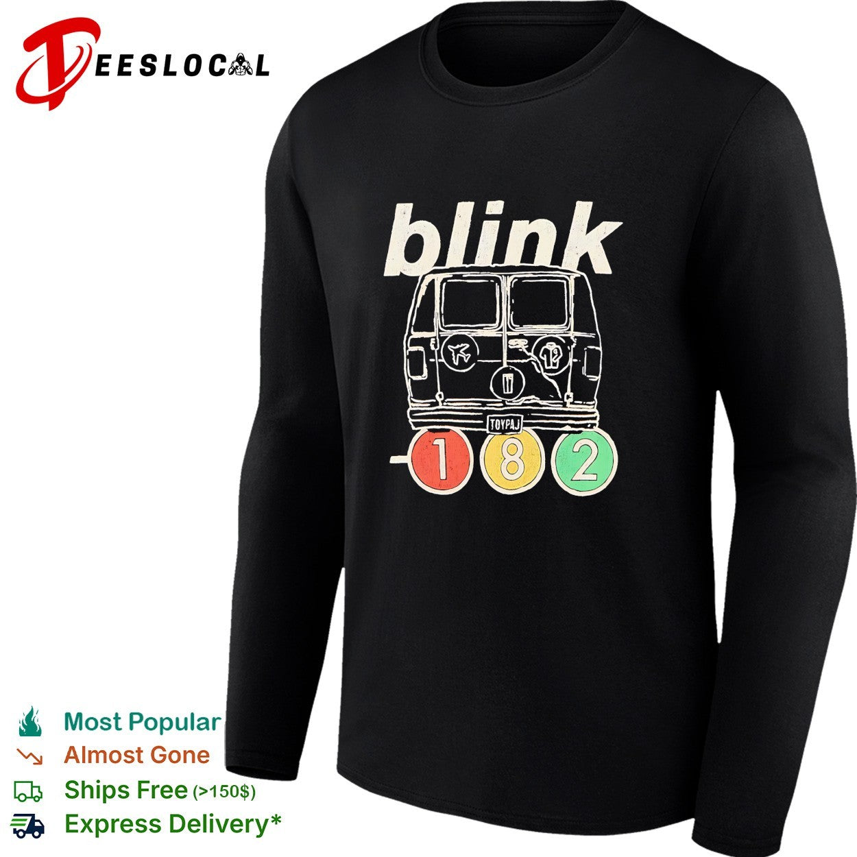 Blink 182 van shirt