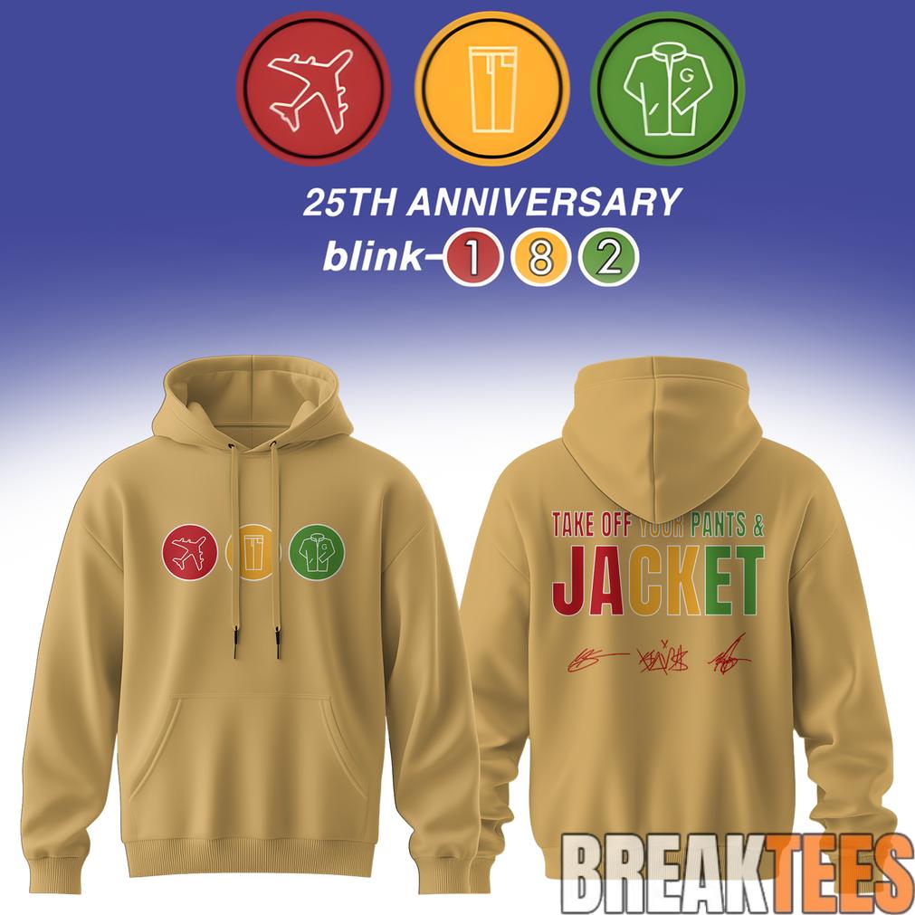 Blink-182 Anniversary Collection – Limited Edition Signature Hoodie